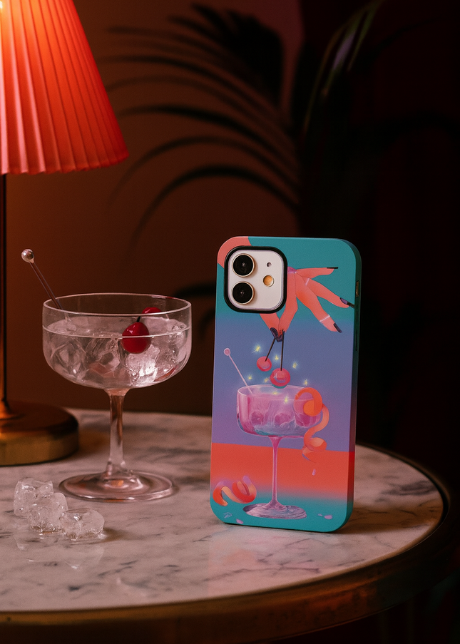 Case Antishock para celular Cherry