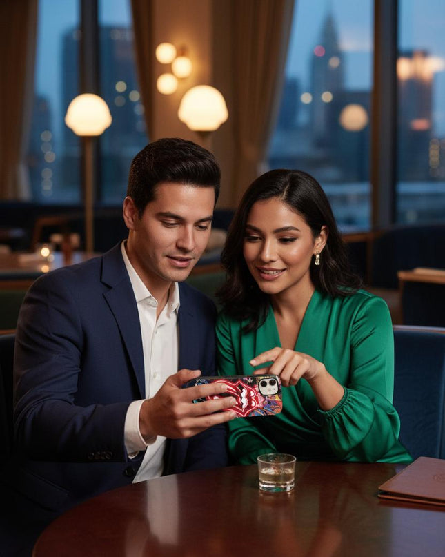 Case Antishock para celular The Rolling