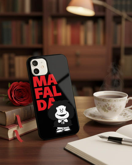 Case Antishock para celular Mafalda 1 - Woman Case