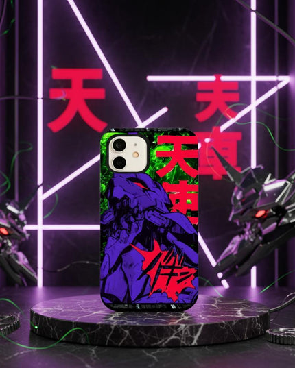 Case Antishock para celular Evangelion ll