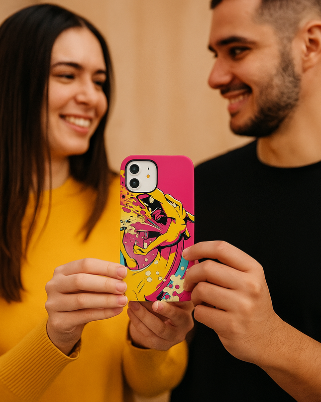 Case Antishock para celular Charizard