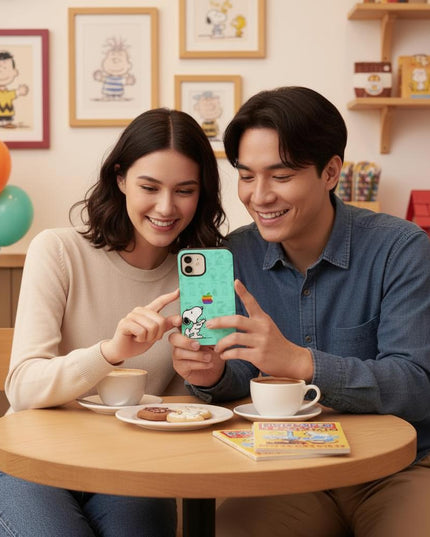 Case Antishock para celular Snoopy - Woman Case