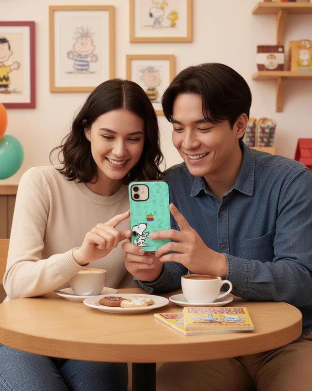 Case Antishock para celular Snoopy - Woman Case