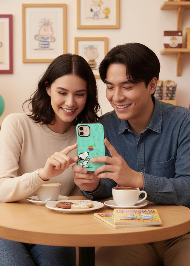 Case Antishock para celular Snoopy - Woman Case