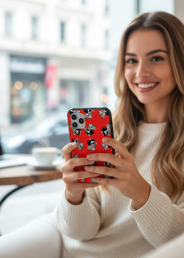 Case Antishock para celular Mafalda - Woman Case