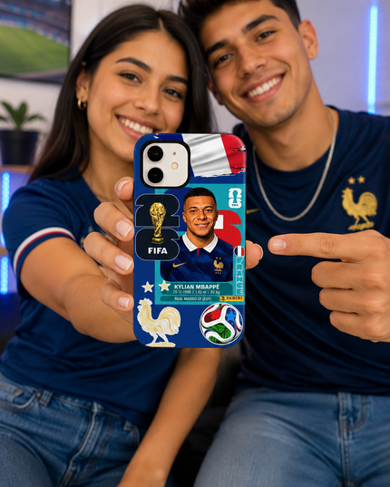 Funda Premium Kylian Mbappé – Edición Francia ⚽🇫🇷