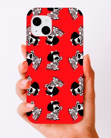 Case Antishock para celular Mafalda - Woman Case