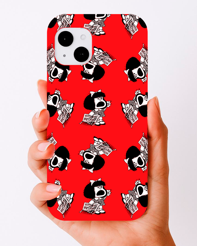 Case Antishock para celular Mafalda - Woman Case