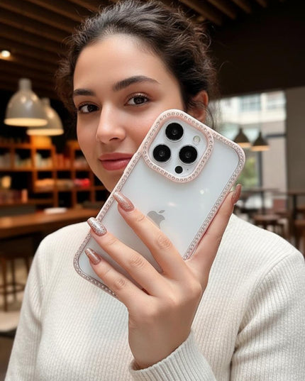 Funda de lujo, imitación diamantes – Brilla con estilo y protección total