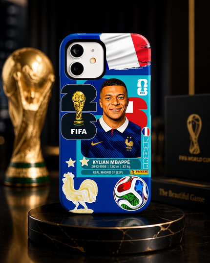Funda Premium Kylian Mbappé – Edición Francia ⚽🇫🇷