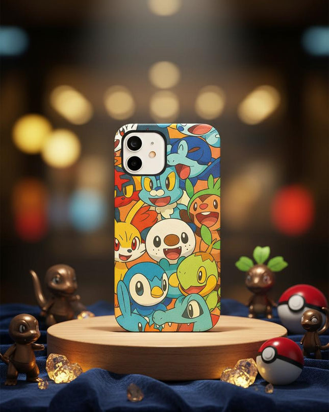 Case Antishock para celular Pokémon