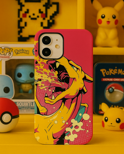 Case Antishock para celular Charizard
