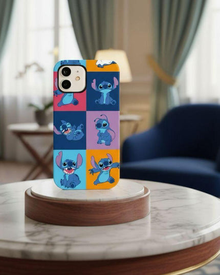 Case Antishock para celular Stich - Woman Case