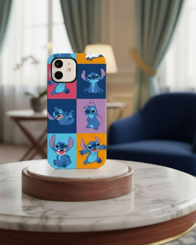 Case Antishock para celular Stich - Woman Case