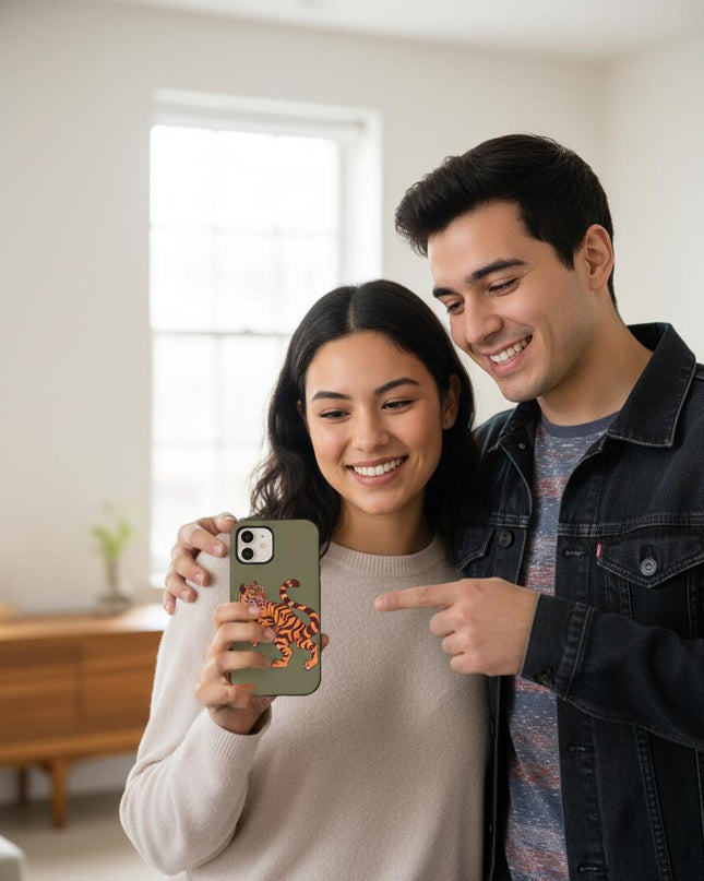 Case Antishock para celular Tigger