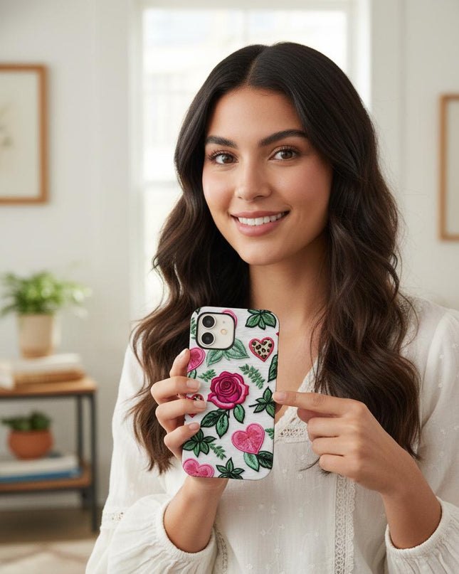 Case Antishock para celular Textura