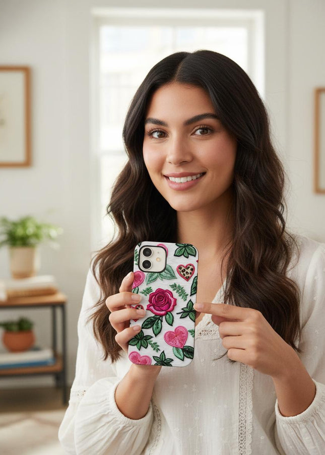 Case Antishock para celular Textura