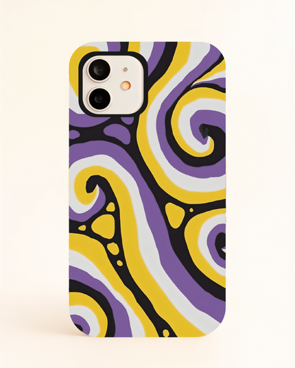 Case Antishock para celular Abstract