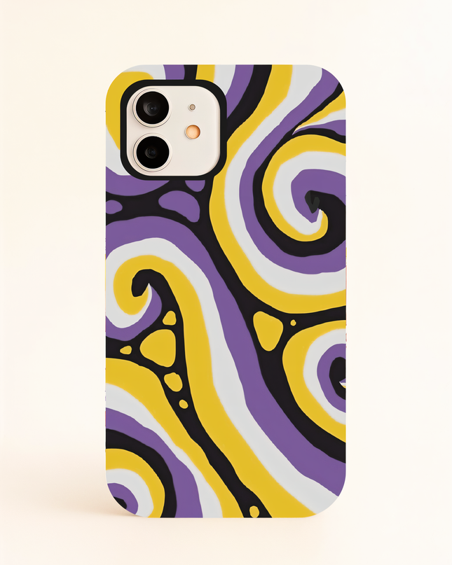 Case Antishock para celular Abstract