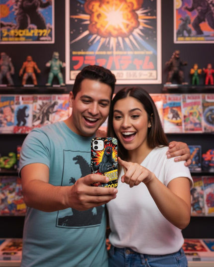 Case Antishock para celular Godzilla 2