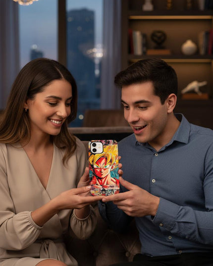 Case Antishock para celular Dragon Ball Z