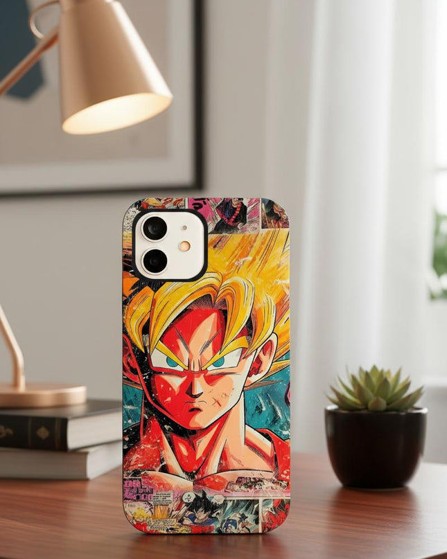 Case Antishock para celular Dragon Ball Z