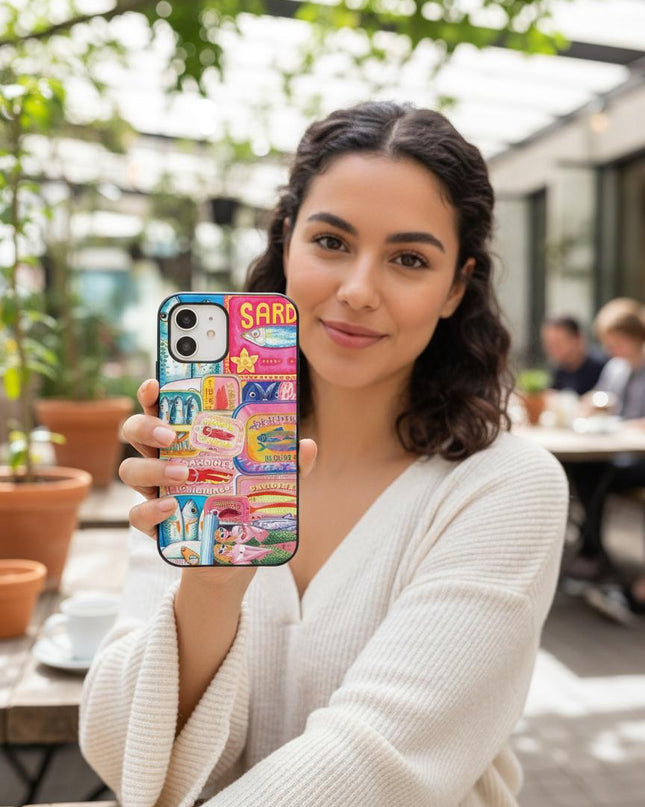 Case Antishock para celular Sardine