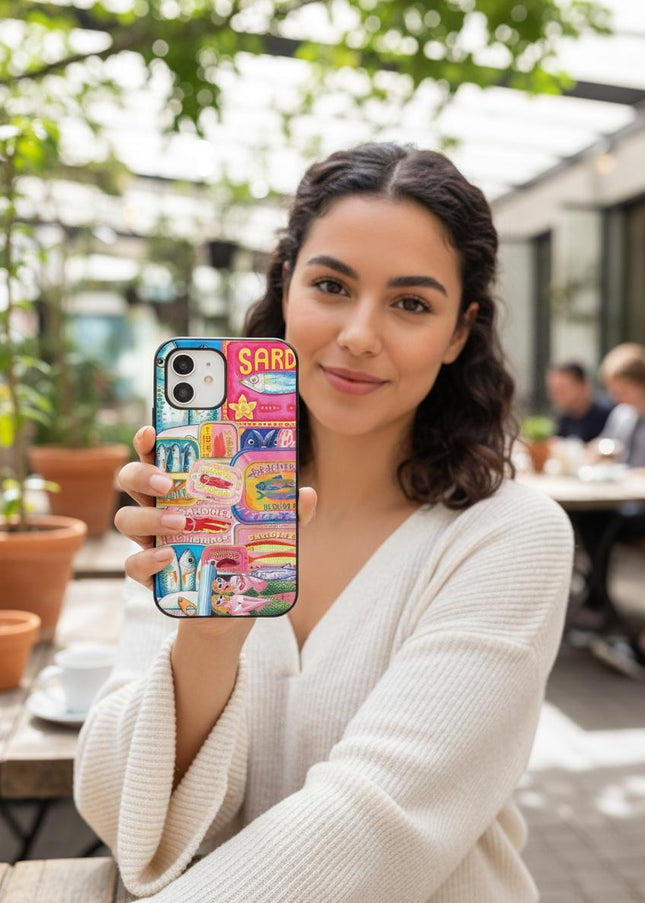 Case Antishock para celular Sardine