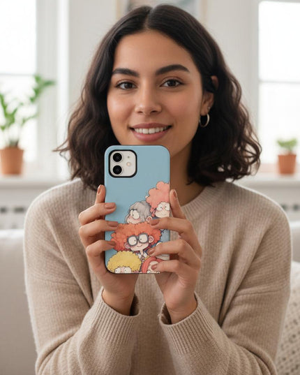 Case Antishock para celular Friends