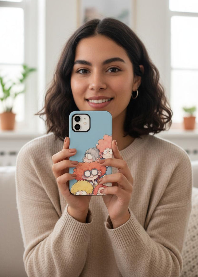 Case Antishock para celular Friends