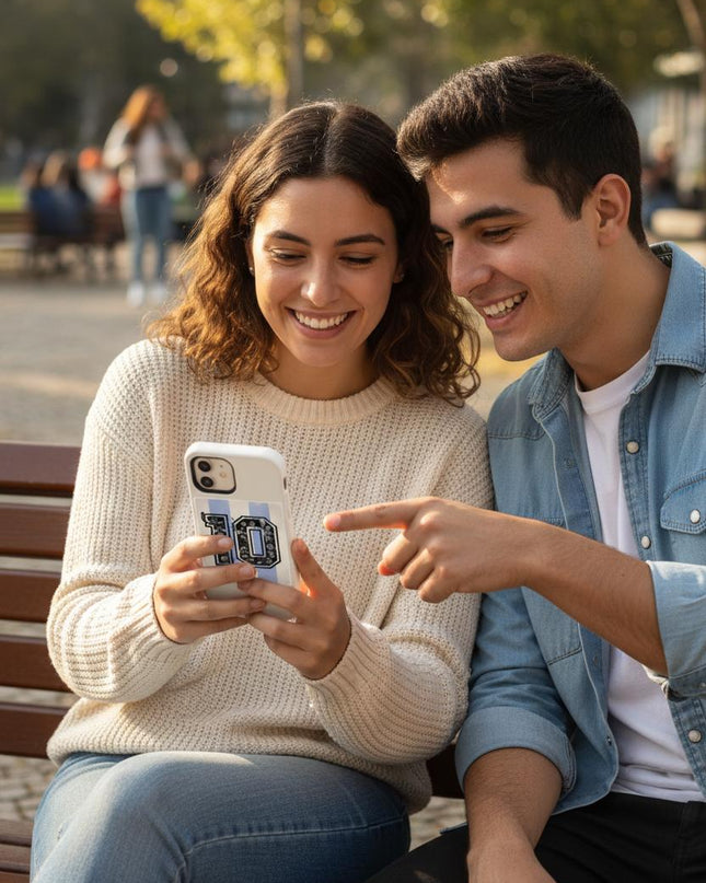 Case Antishock para celular "10"