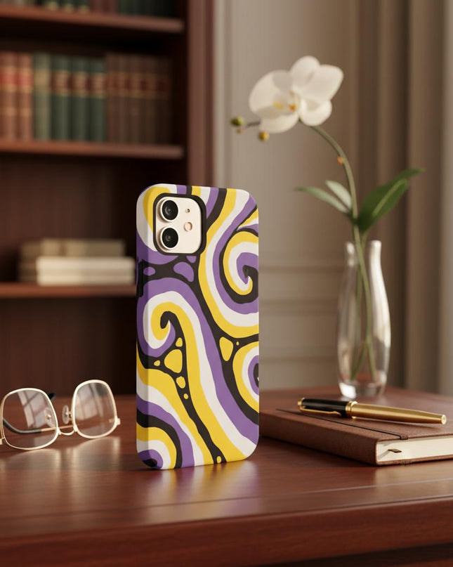 Case Antishock para celular Abstract