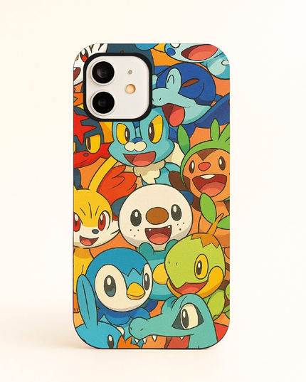 Case Antishock para celular Pokémon