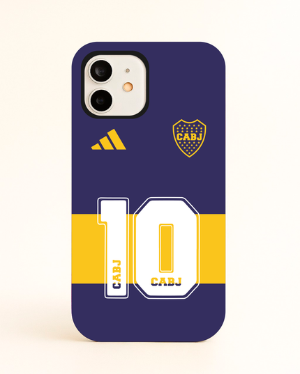 Case Antishock para celular Boca Juniors
