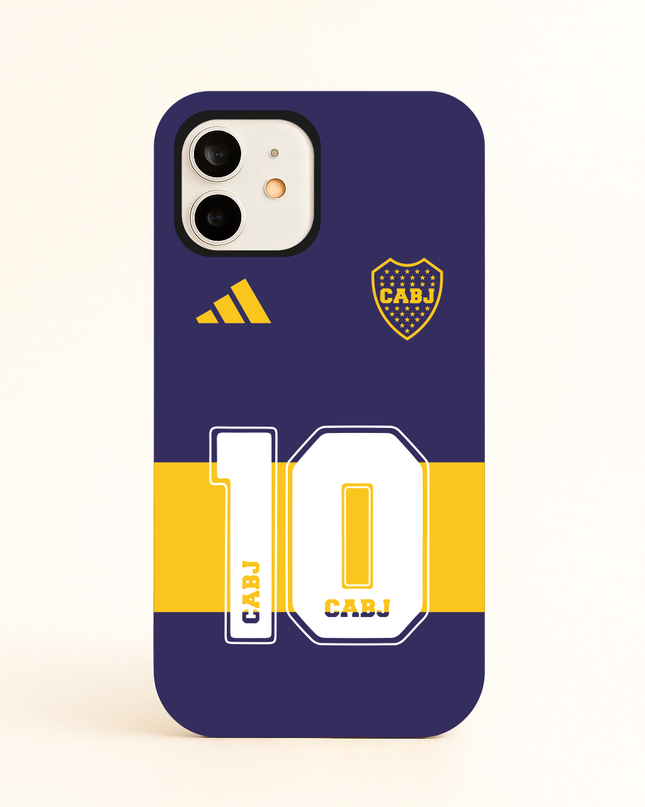 Case Antishock para celular Boca Juniors