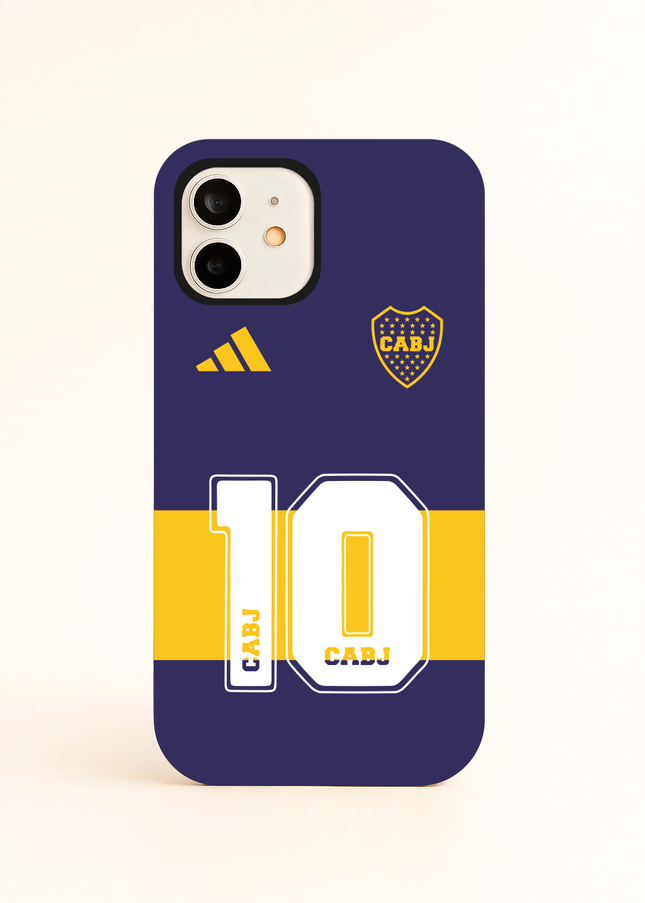 Case Antishock para celular Boca Juniors