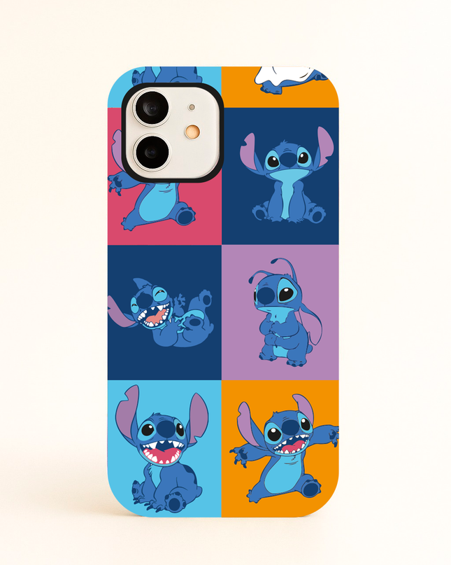 Case Antishock para celular Stich - Woman Case