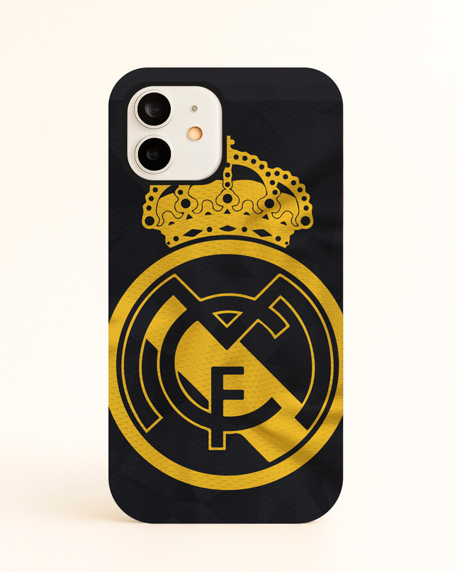 Case Antishock para celular Escudo Real Madrid