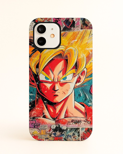 Case Antishock para celular Dragon Ball Z