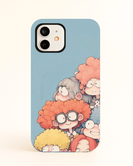 Case Antishock para celular Friends