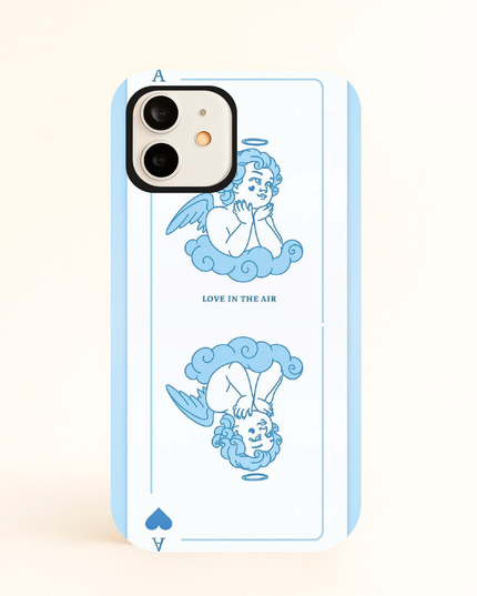 Case Antishock para celular "Love in the air"