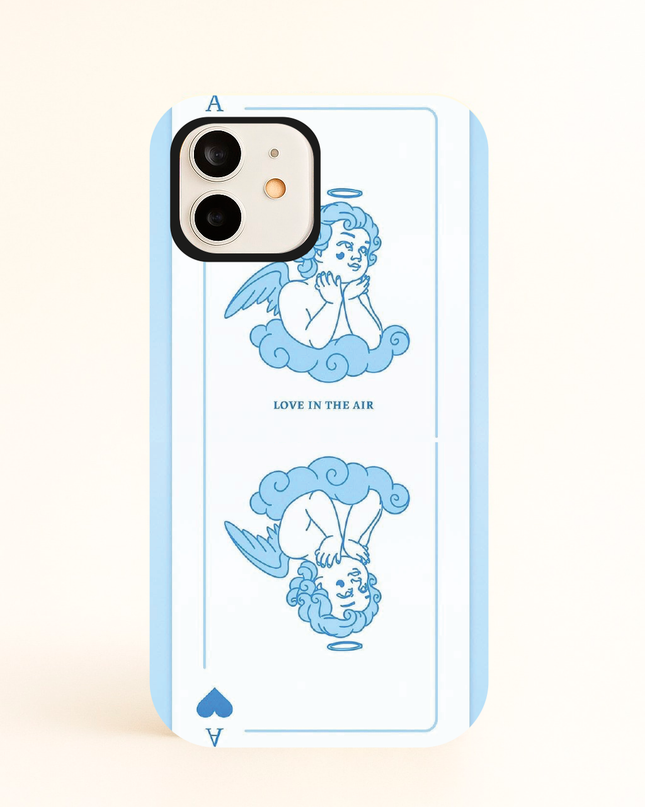 Case Antishock para celular "Love in the air"