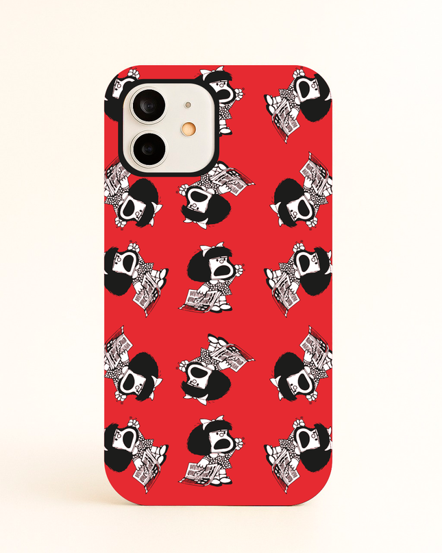 Case Antishock para celular Mafalda - Woman Case